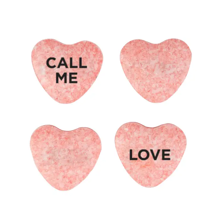 Tube DigiBag with Imprinted Conversation Hearts 3 oz #2