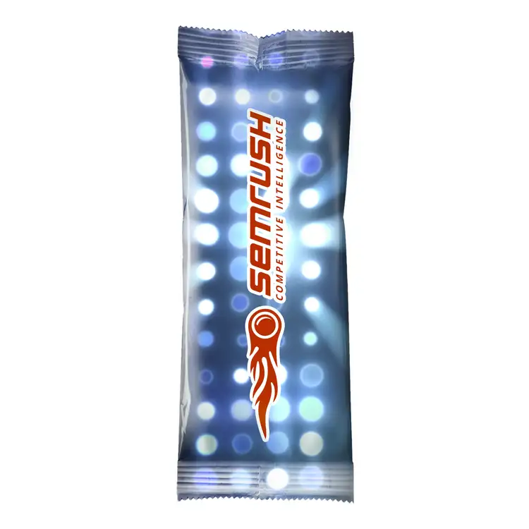 Sachet tube DigiBag de grains de café au chocolat noir 3 oz