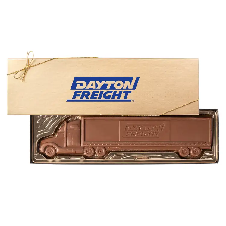 Semi-remorque en chocolat 1 lb