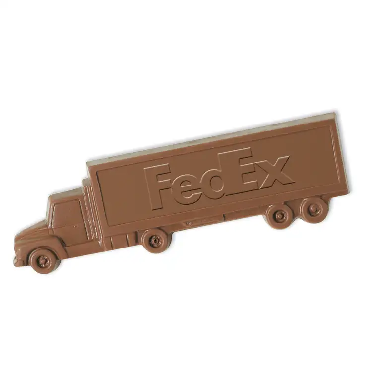 Semi-remorque en chocolat 8 oz