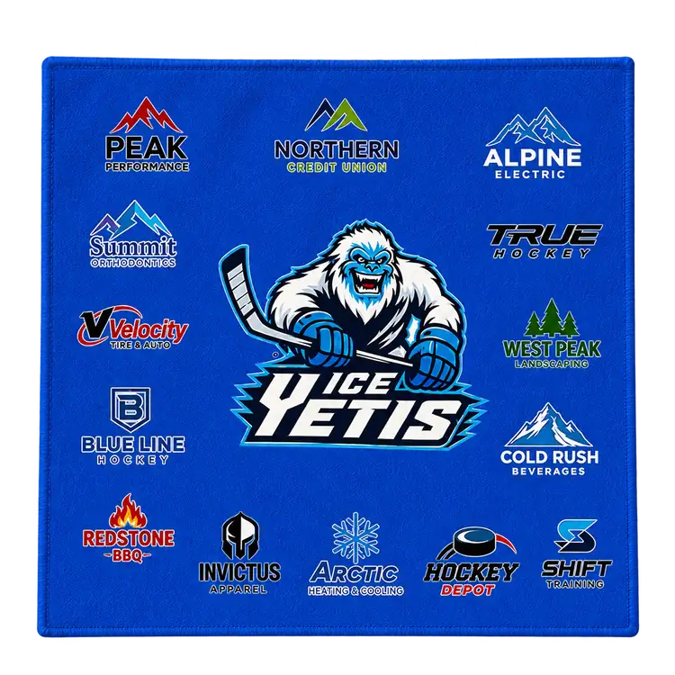 Double Sided Square Dri-Lite Sports Towel