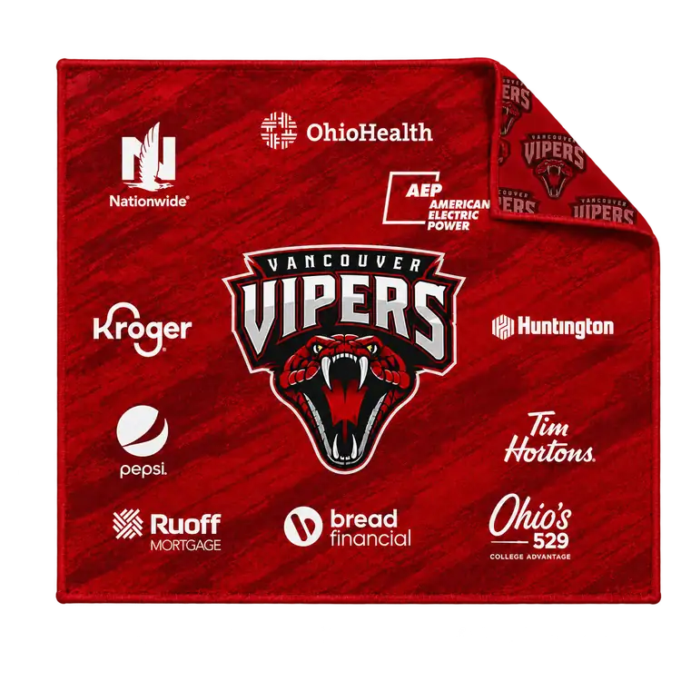 Double Sided Square Dri-Lite Rally Towel