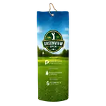 Serviette de golf Dri-Lite compacte prépliée