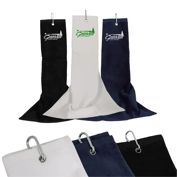Golf Towel with Aluminum Carabiner #2