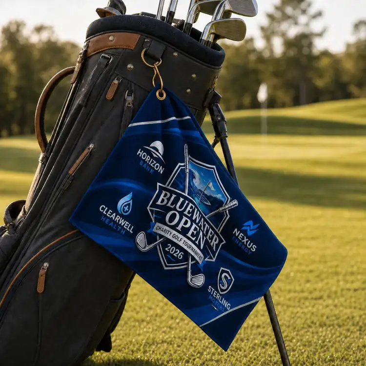 Velour Terry Golf Towel #2