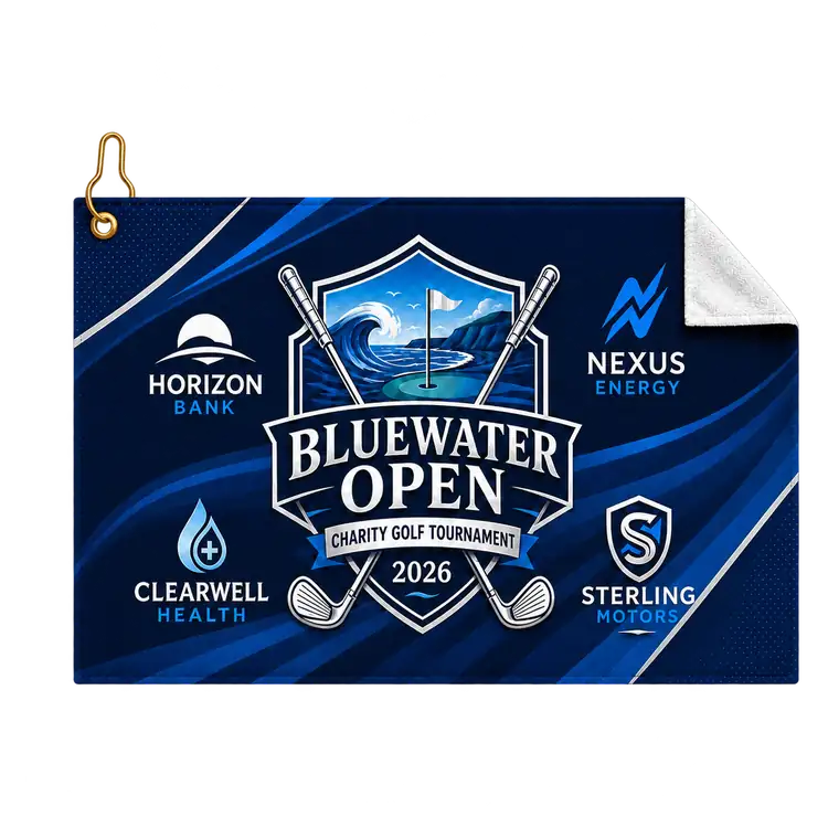 Velour Terry Golf Towel