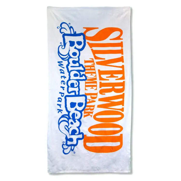Serviette de plage Jewel blanche