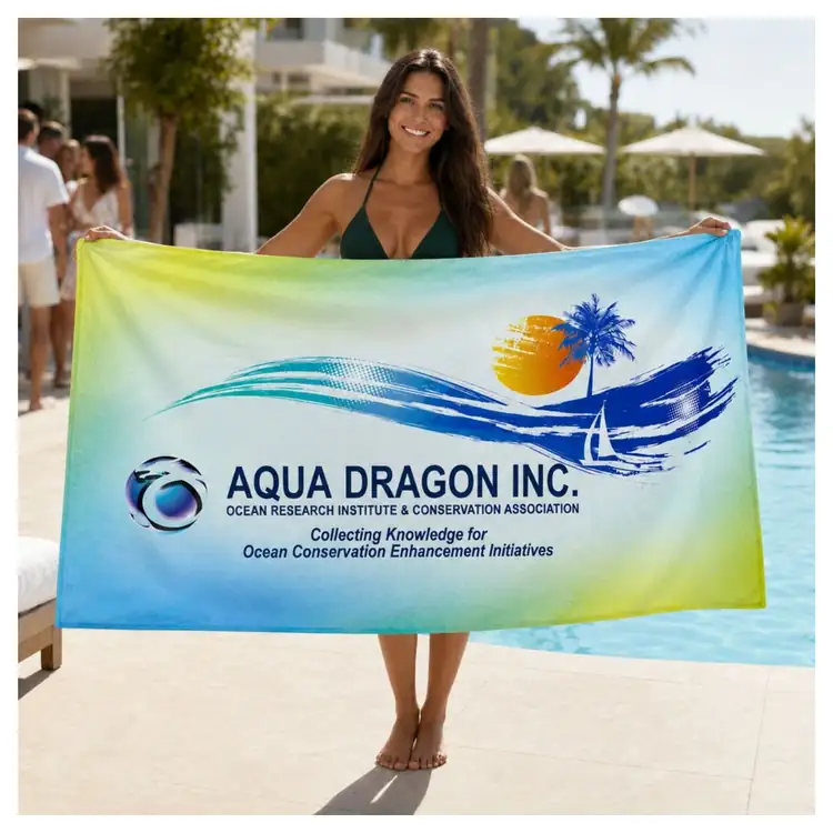 Soft Velour Terry Beach Towel #2