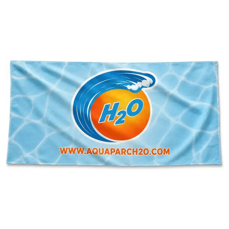 Soft Velour Terry Beach Towel #4