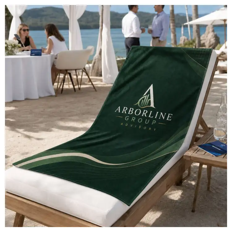 Extra Heavyweight Velour Terry Beach Towel #3