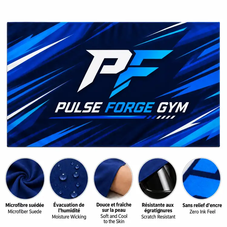 Suede Microfiber Sports Towel #4