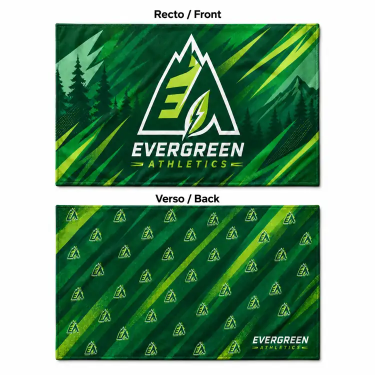 Double Sided Suede Microfiber Sports Towel #3