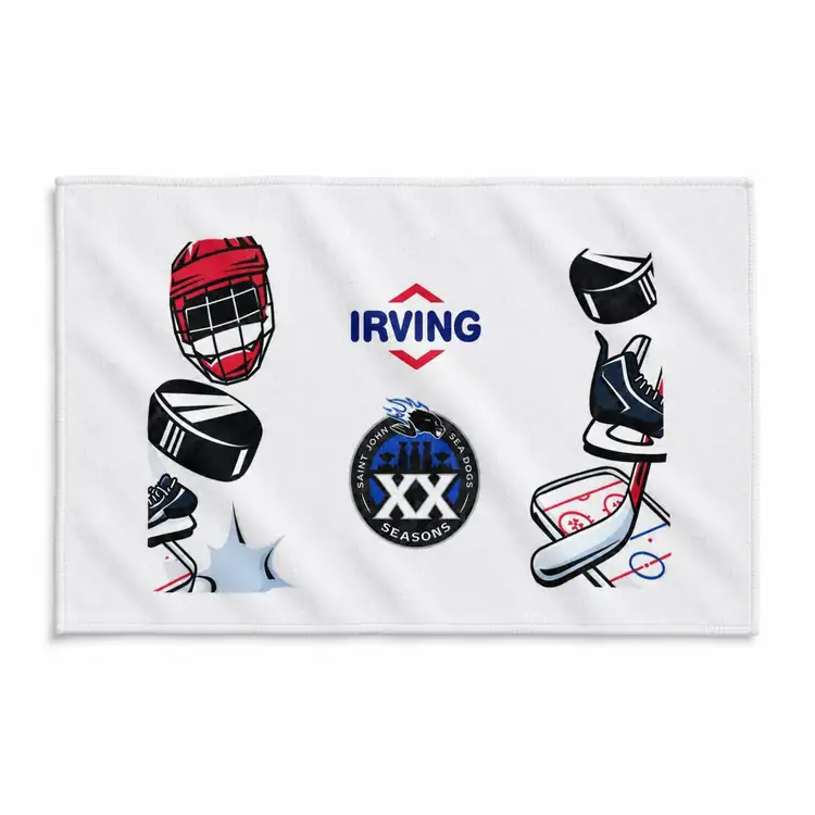 White Dri-Lite Sponsorship Rally Towel #5