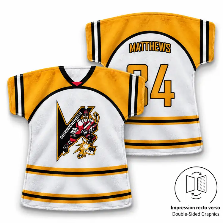 Double Sided Jersey Shaped Rally Towel #3