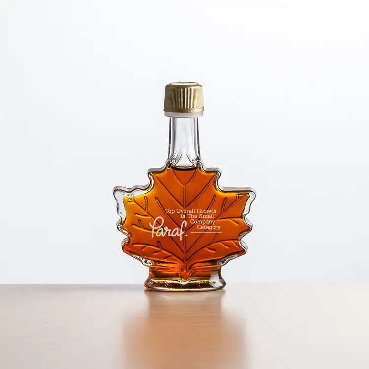 Maple Syrup Maple Leaf Deep Etch #2