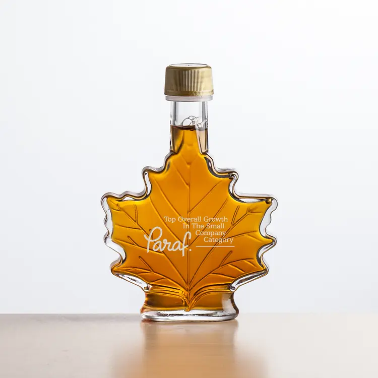 Maple Syrup Maple Leaf Deep Etch #3