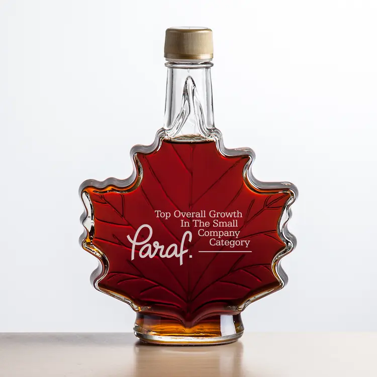 Maple Syrup Maple Leaf Deep Etch #5