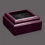 Socle Gillingham en bois de rose avec rainure