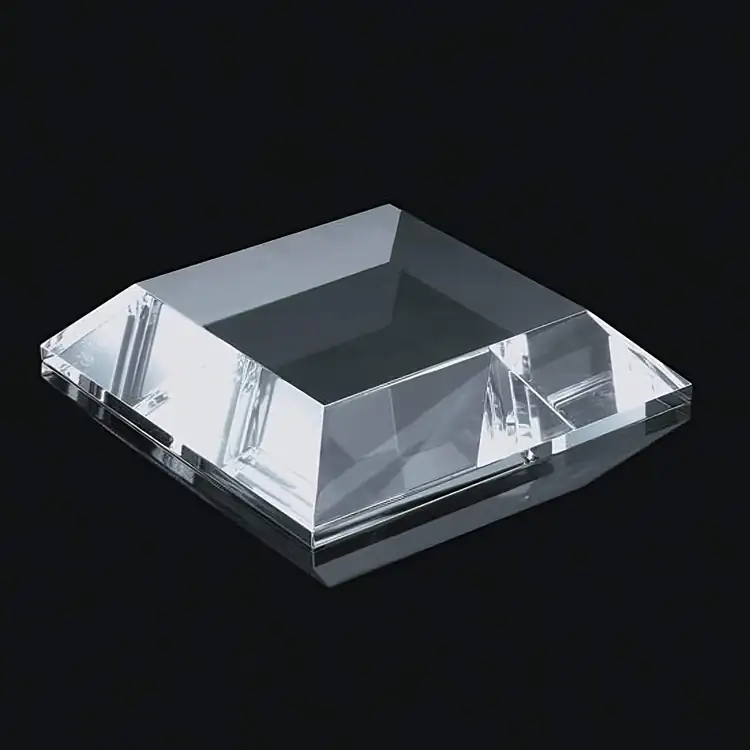 Socle Leicester en cristal optique
