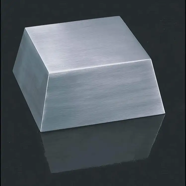 Socle en aluminium brossé