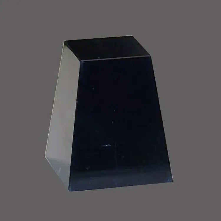 Tall Black Marble Award Base