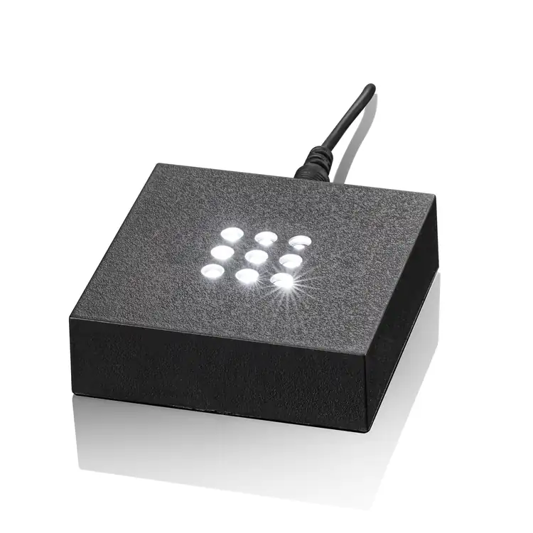LED Display Base for Crystal Cubes