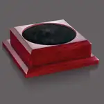 Socle pour trophée à fini piano
