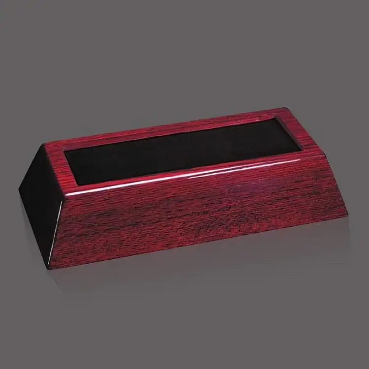Rhodes Rectangular Rosewood Finish Base
