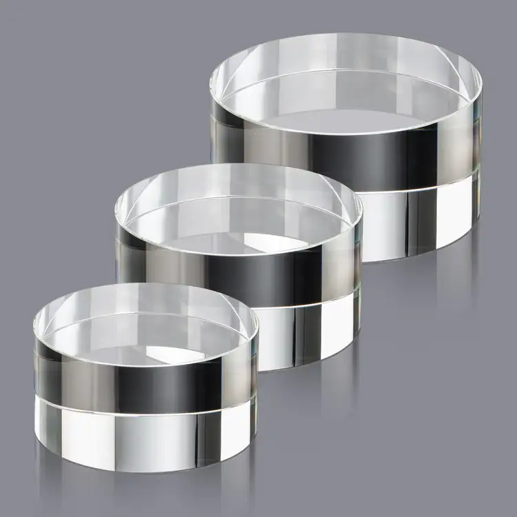 Haratin Round Optical Crystal Base