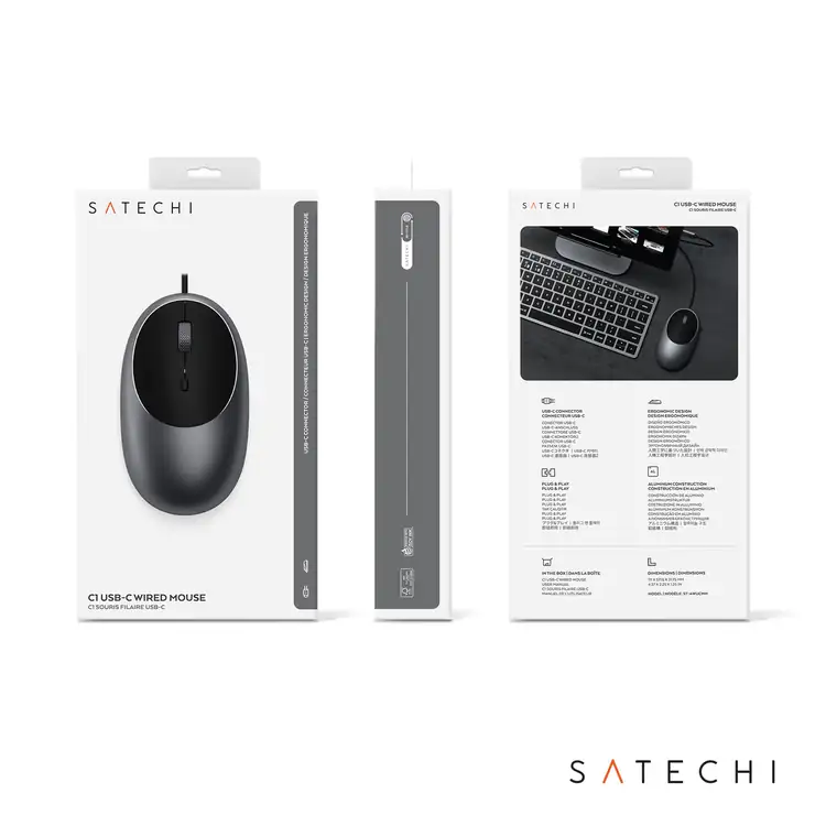 SATECHI C1 USB-C Wired Mouse #5
