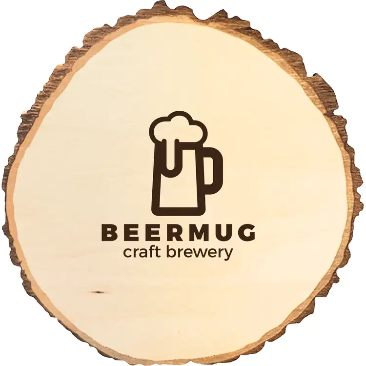 Live Edge Wood Coaster