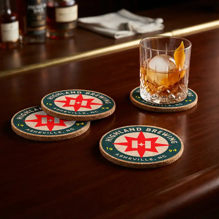 Gerrity Cork Coasters - Multicolor #3