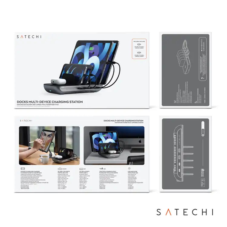 SATECHI Dock5 Five-Device Charging Station #6
