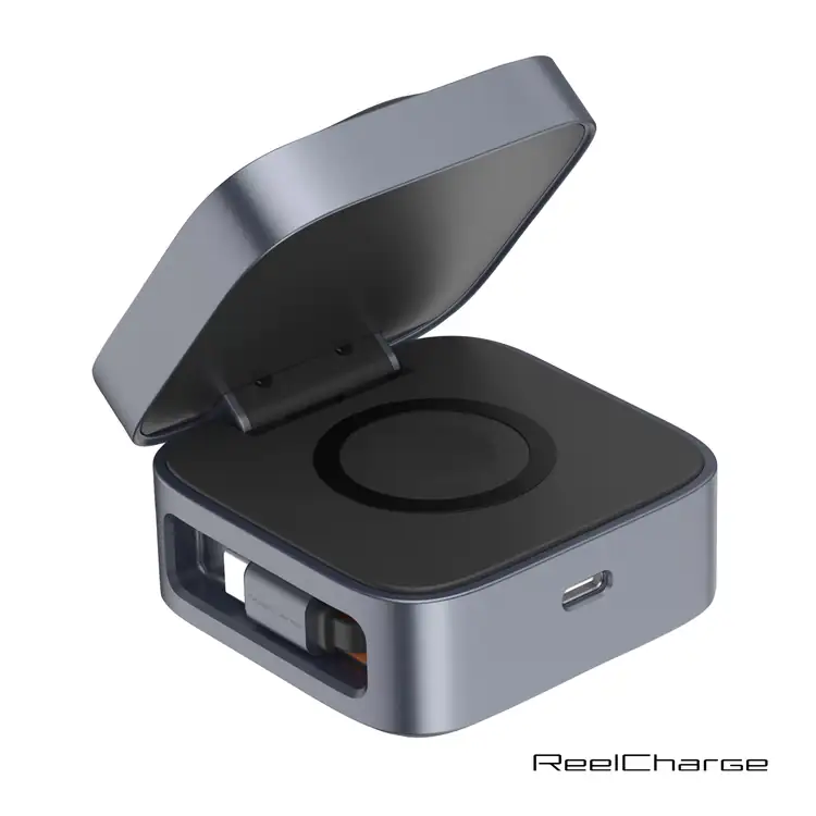 ReelCharge 5-in-1 Folding Charging Station with Charger 70W #2