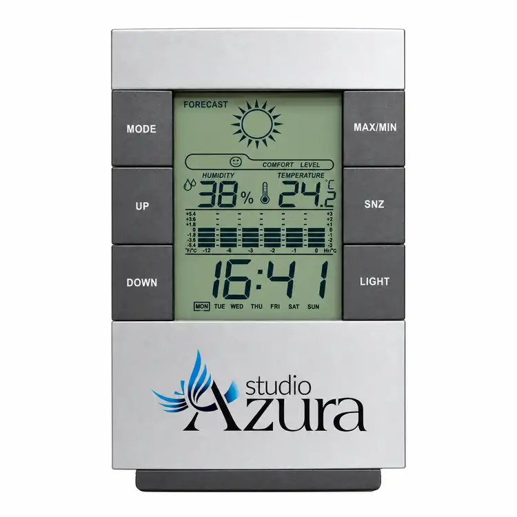 Gabon Weather Station with Clock #2