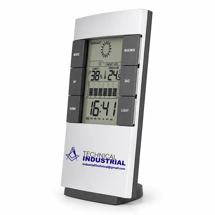 Gabon Weather Station with Clock #5