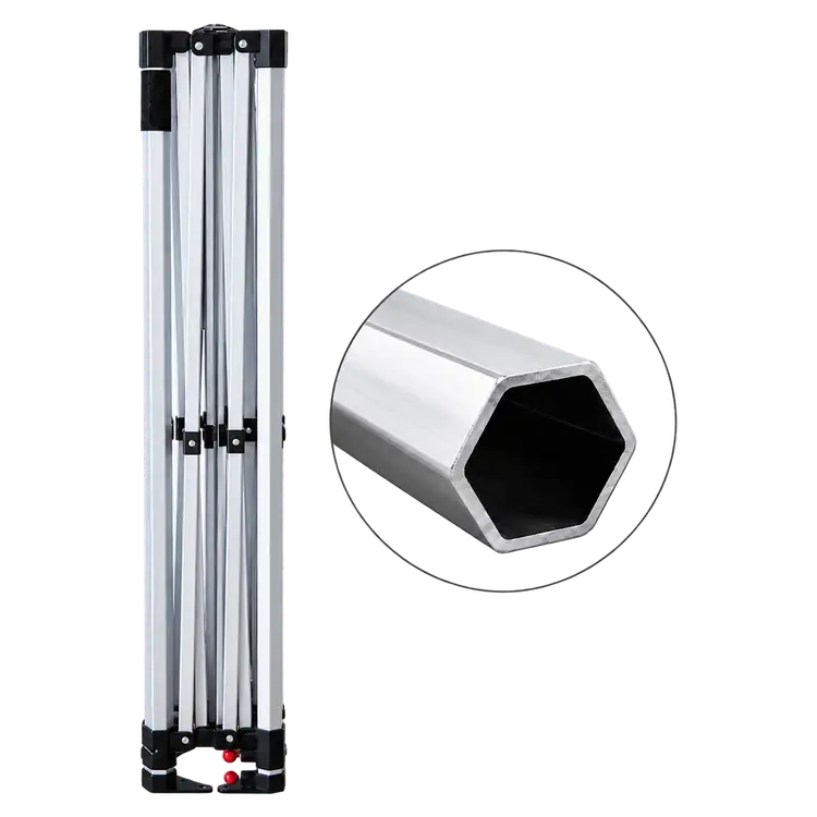 Square Premium Aluminum Tent Frame