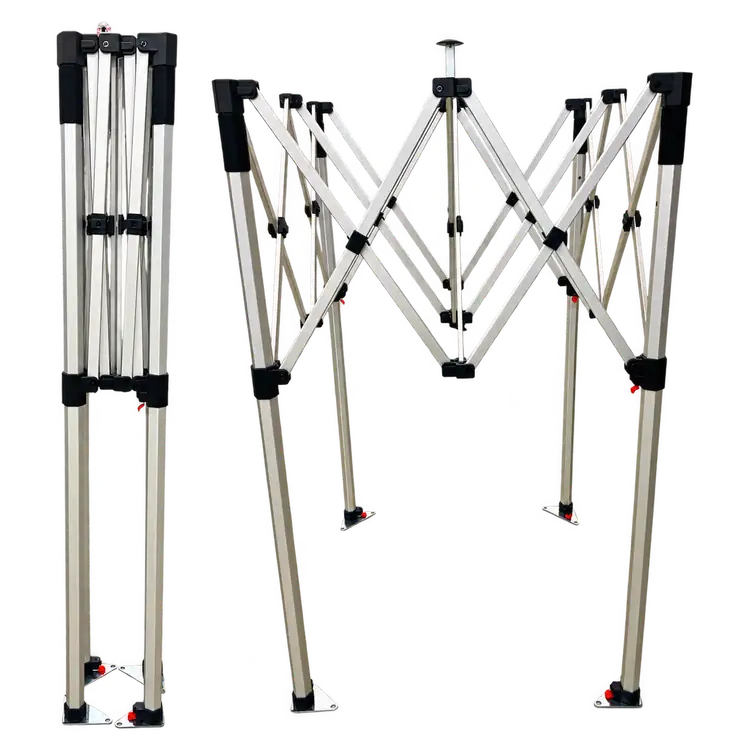 Structure de tente premium compacte en aluminium