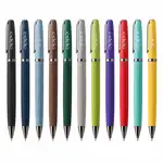 Stylo Alethea en métal texturé