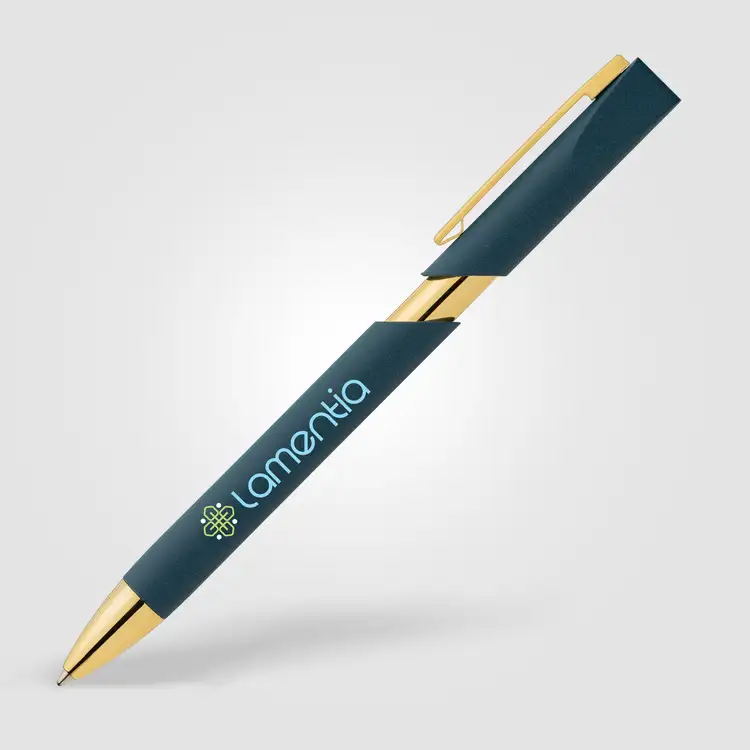 Aurelia Recycled Plastic Gold Trim Pen #6