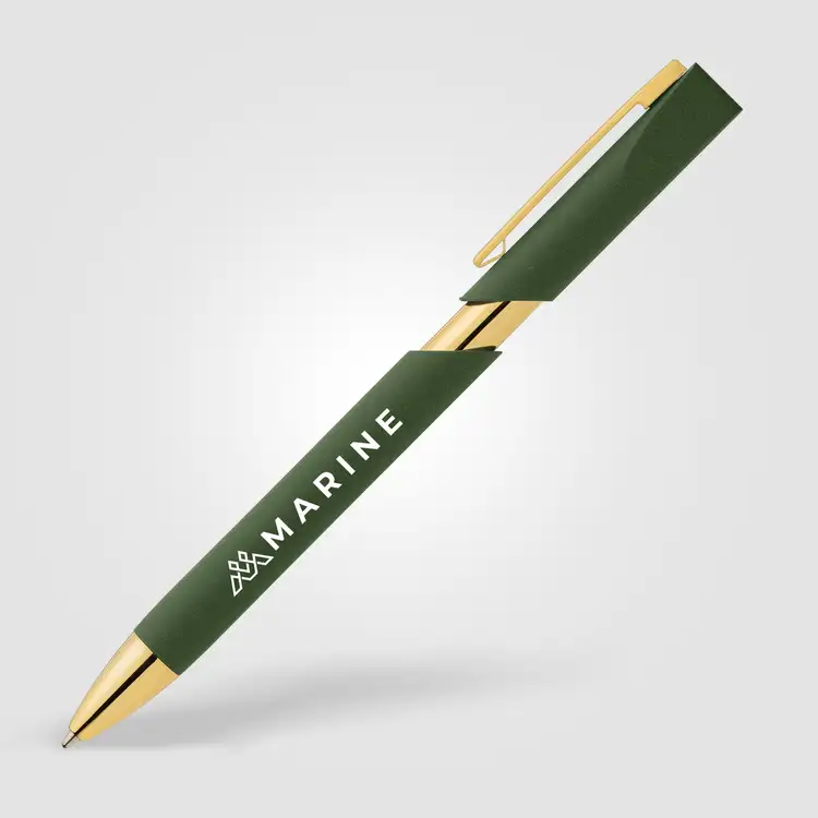 Aurelia Recycled Plastic Gold Trim Pen #7
