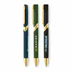 Aurelia Recycled Plastic Gold Trim Pen