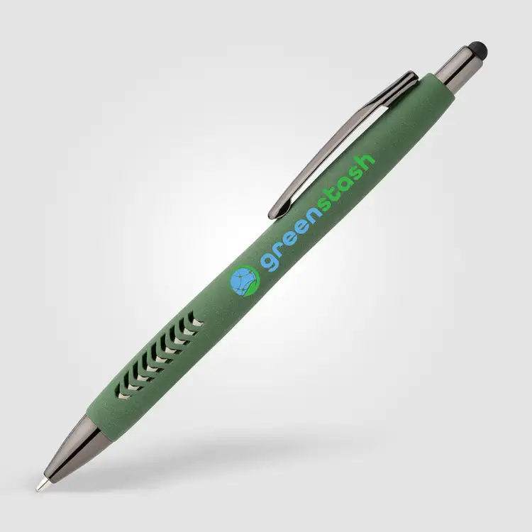Avalon Recycled Plastic Stone Finish Stylus Pen #3