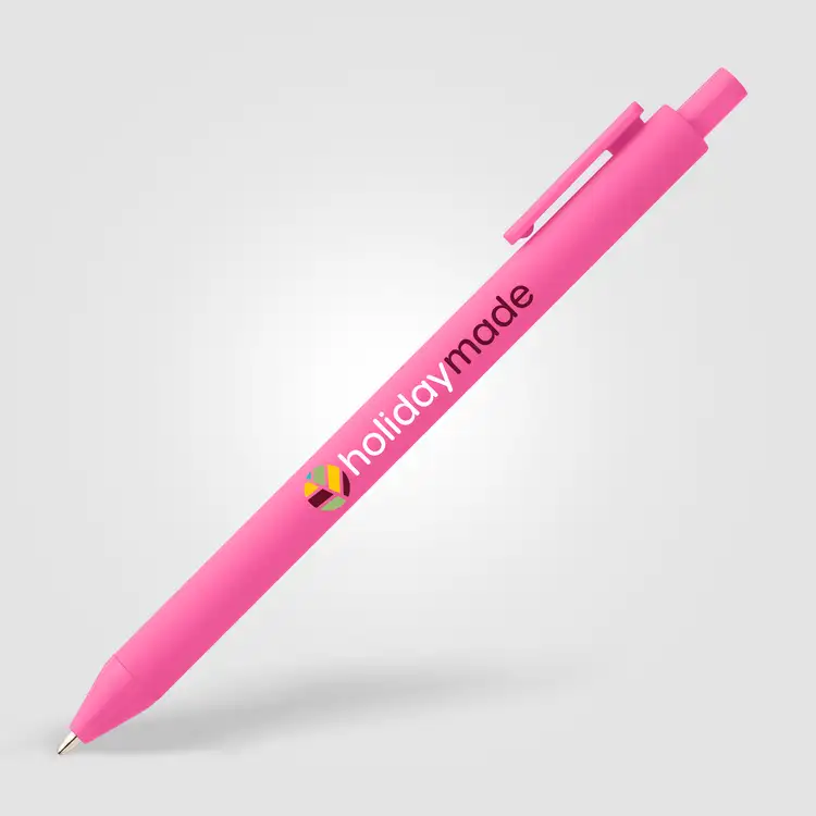 Bloom Essentials Recycled Plastic Retractable Soft Touch Pen #15