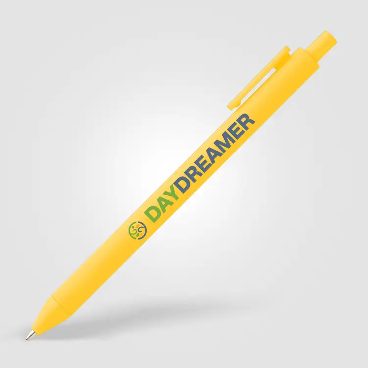 Bloom Essentials Recycled Plastic Retractable Soft Touch Pen #23