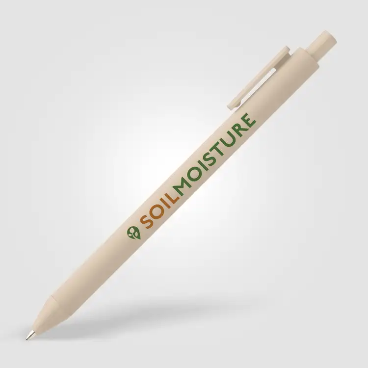 Bloom Essentials Recycled Plastic Retractable Soft Touch Pen #5