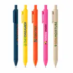 Stylo Bloom Essentials rétractable en plastique recyclé