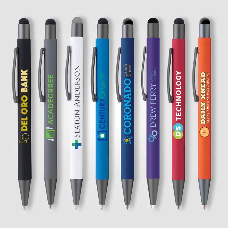 Stylo Bowie Softy avec stylet et gravure miroir