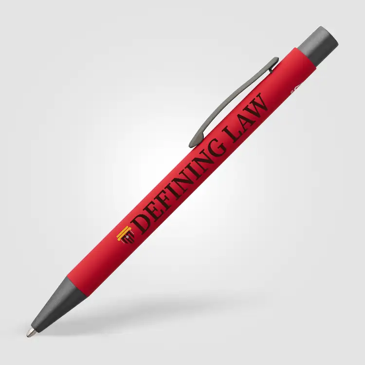 Bowie Recycled Aluminum Softy Pen #14