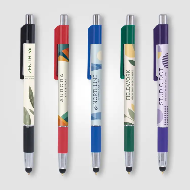 Stylo Colorama Chrome avec stylet